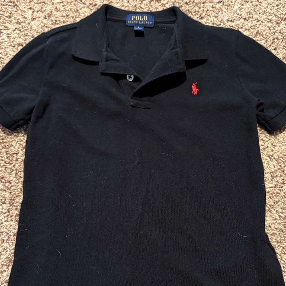 Polo by Ralph Lauren Black Kids Polo Shirt